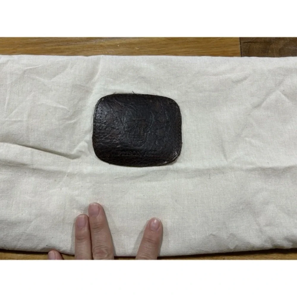 Prison Art Hand Tattooed Leather Purse‎ Handbag Domed Satchel Frieda Kahlo